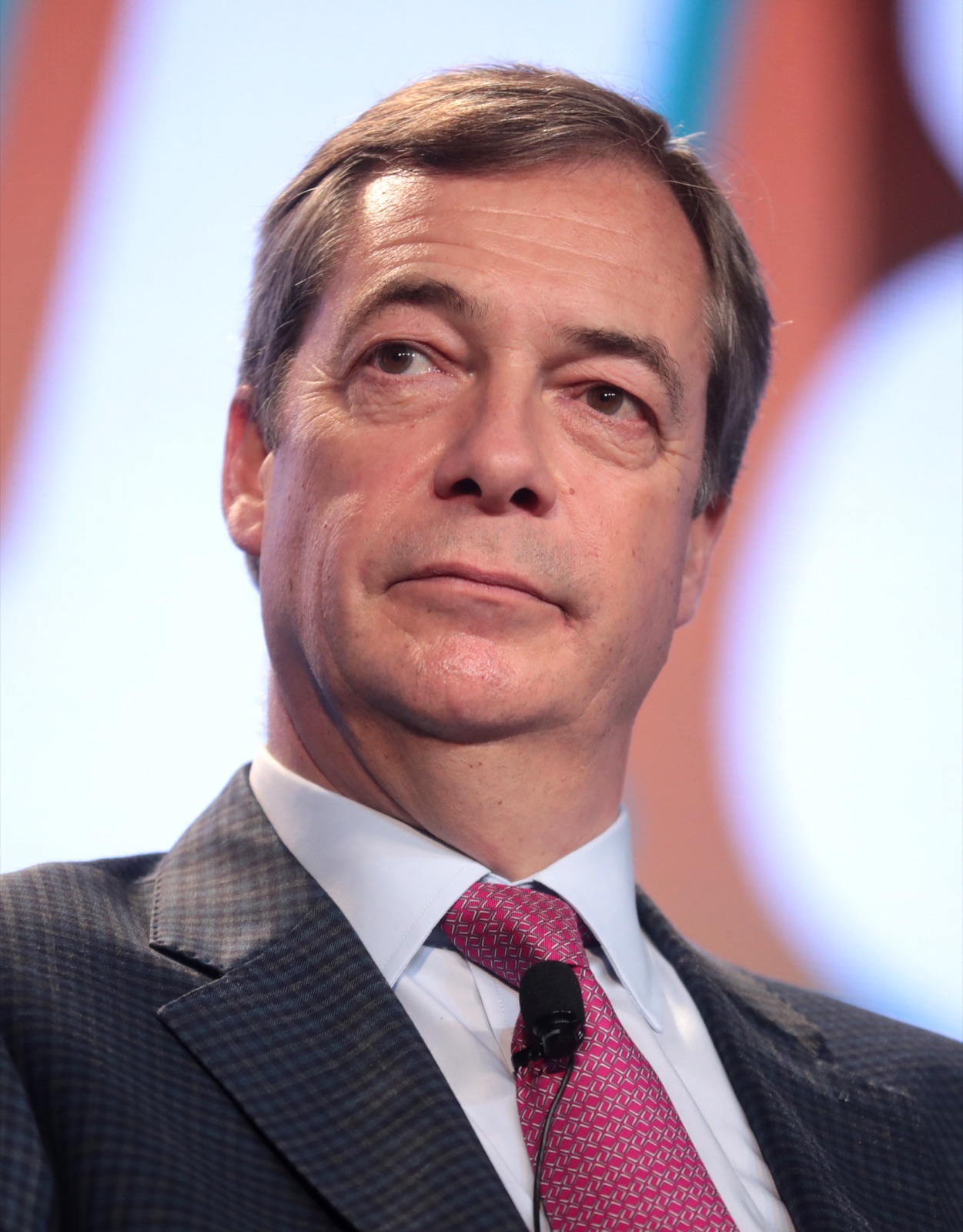Nigel Farage. Photo: Gage Skidmore / Wikimedia Commons, CC BY-SA 2.0 (cropped).